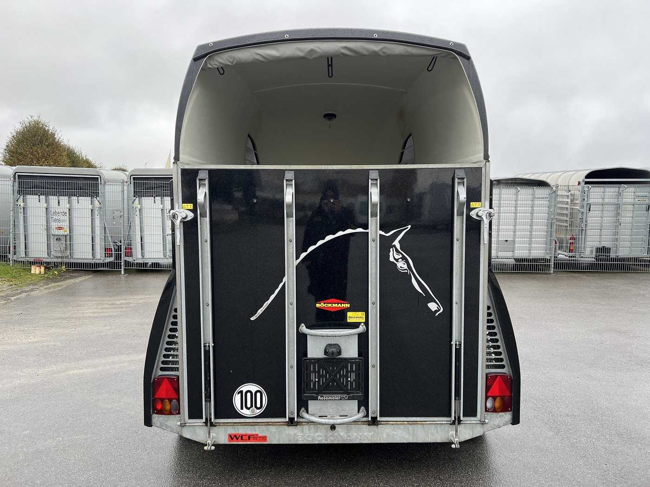 BOECKMANN Big Master WCF anthrazit Pferdeanhänger - Прицеп-коневоз: фото 4 BOECKMANN Big Master WCF anthrazit Pferdeanhänger - Прицеп-коневоз: фото 4