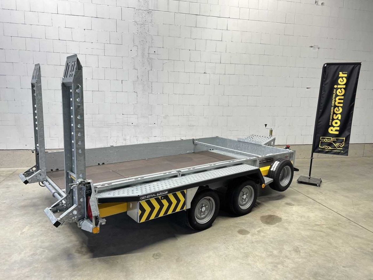 Новый Прицеп для спецтехники BRIAN_JAMES General Plant 550-3342n Maschinentransporter: фото 6