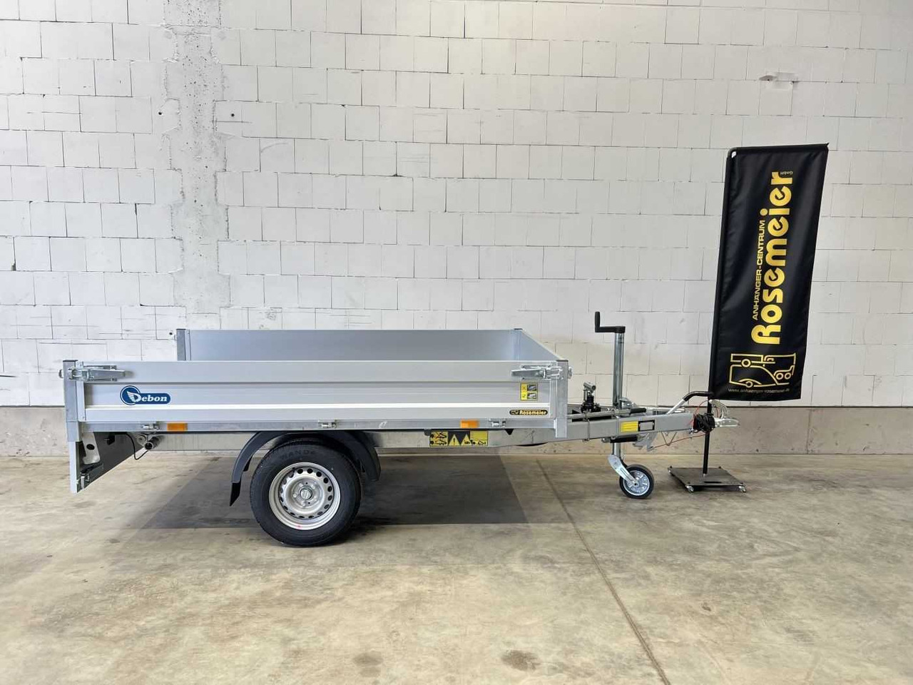 CHEVAL LIBERTE DEBON PW0E Eco 1500 Rückwärtskipper - Самосвальный прицеп: фото 5 CHEVAL LIBERTE DEBON PW0E Eco 1500 Rückwärtskipper - Самосвальный прицеп: фото 5