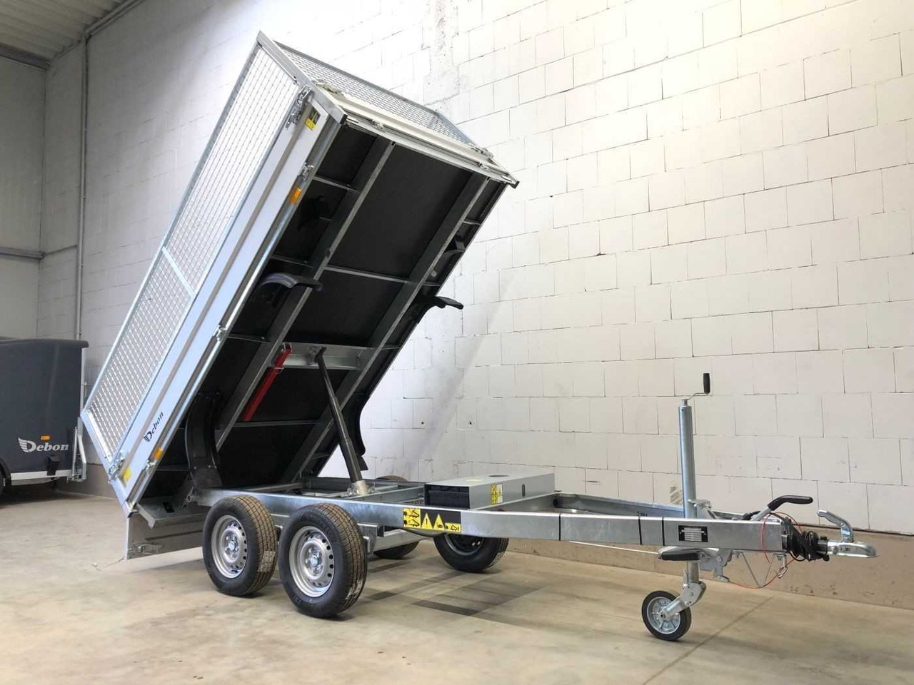 CHEVAL LIBERTE DEBON PW1.2E Lux E-Pumpe Gitter Rückwärtskipper - Самосвальный прицеп: фото 5 CHEVAL LIBERTE DEBON PW1.2E Lux E-Pumpe Gitter Rückwärtskipper - Самосвальный прицеп: фото 5
