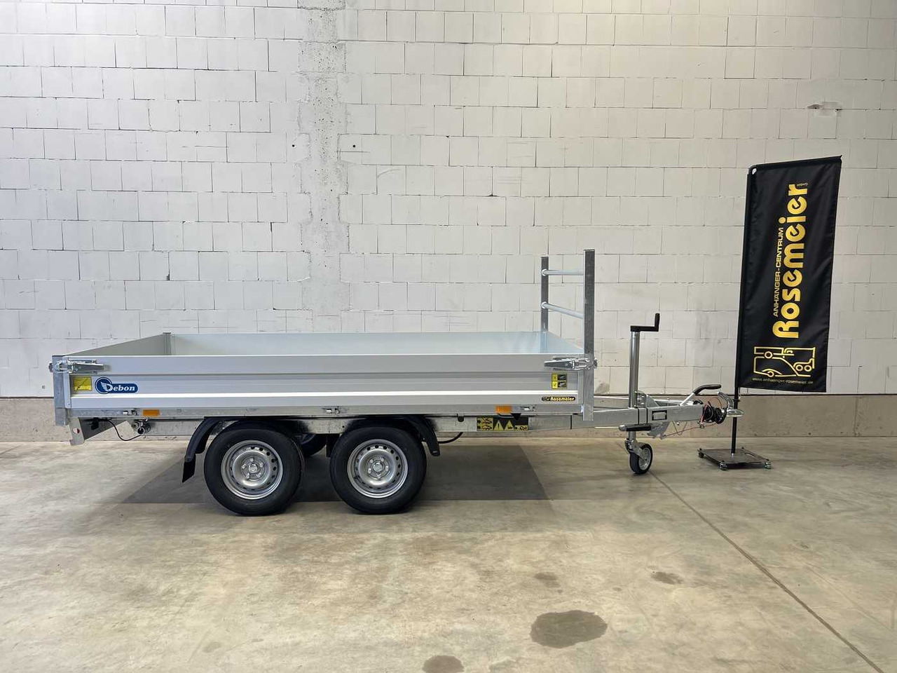 CHEVAL LIBERTE DEBON PW1.2E Lux E-Pumpe Rückwärtskipper - Самосвальный прицеп: фото 5 CHEVAL LIBERTE DEBON PW1.2E Lux E-Pumpe Rückwärtskipper - Самосвальный прицеп: фото 5