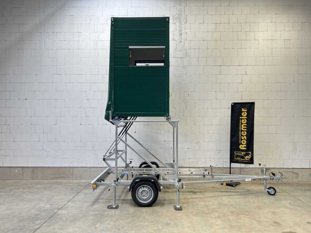 TPV Jagdkanzel mobil Anhänger ungebremst - Прицеп: фото 1 TPV Jagdkanzel mobil Anhänger ungebremst - Прицеп: фото 1