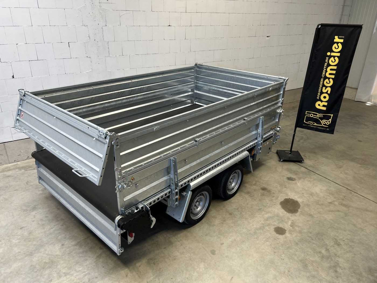 Новый Прицеп мультилифт/ Бункеровоз ROSEMEIER G GA 3500 1 BWA Abrollanhänger: фото 9