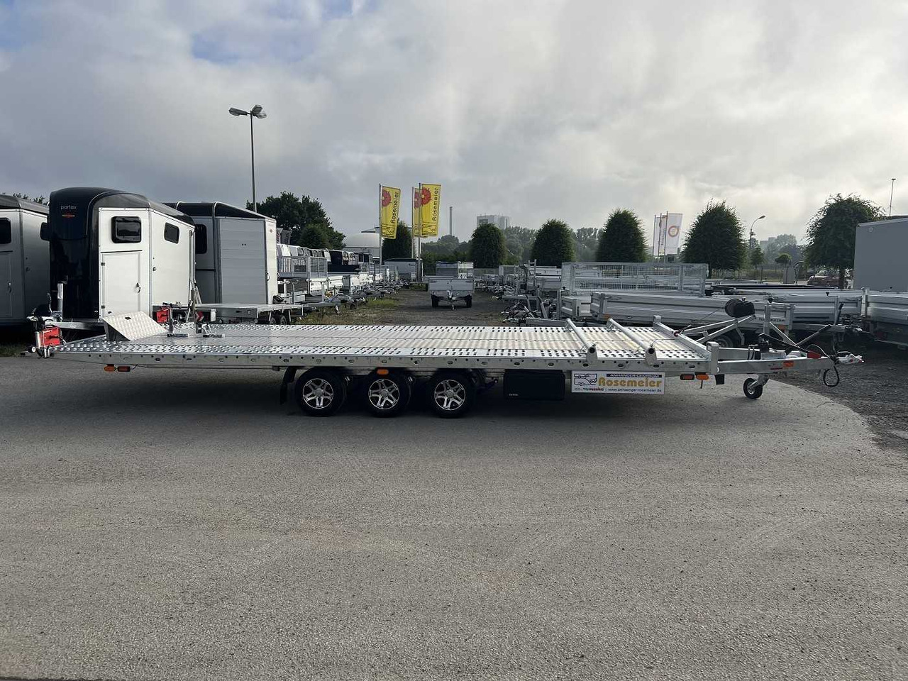 VEZEKO Jumbola 35.60 Tridem Autotransporter - Прицеп-автовоз: фото 2 VEZEKO Jumbola 35.60 Tridem Autotransporter - Прицеп-автовоз: фото 2