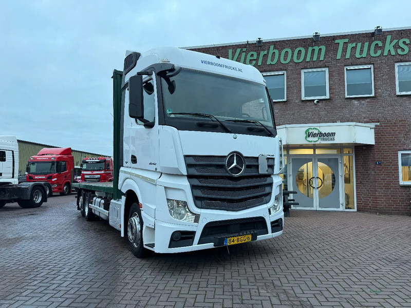 Mercedes-Benz Actros Actros 2542LL 6X2 met open laabak BDF Platform NL Truck - Грузовик бортовой/ Платформа: фото 1 Mercedes-Benz Actros Actros 2542LL 6X2 met open laabak BDF Platform NL Truck - Грузовик бортовой/ Платформа: фото 1