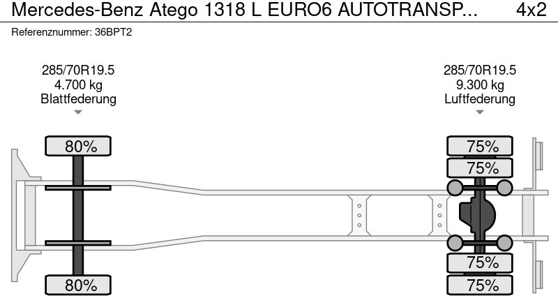 Автовоз Mercedes-Benz Atego 1318 L EURO6 AUTOTRANSPORTER MIT WINDE TOP ZUSTAND HOLLAND TRUCK!!: фото 17 Автовоз Mercedes-Benz Atego 1318 L EURO6 AUTOTRANSPORTER MIT WINDE TOP ZUSTAND HOLLAND TRUCK!!: фото 17