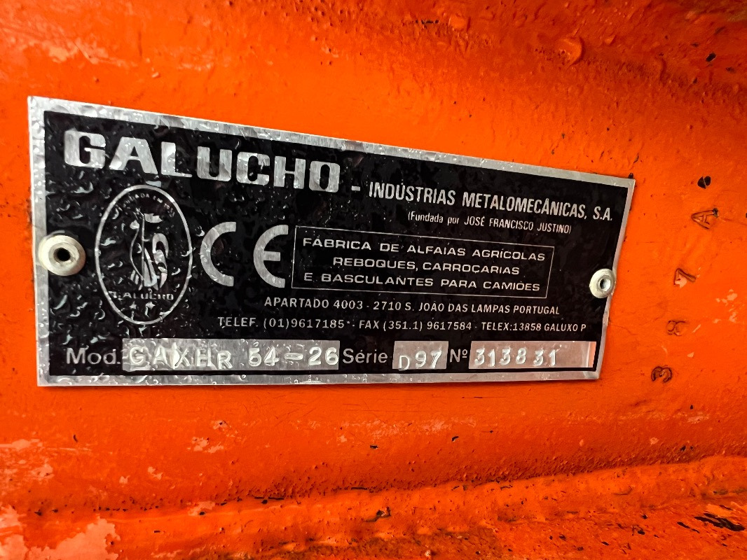 Galucho GAXHR 54-26 - Дисковая борона: фото 2 Galucho GAXHR 54-26 - Дисковая борона: фото 2
