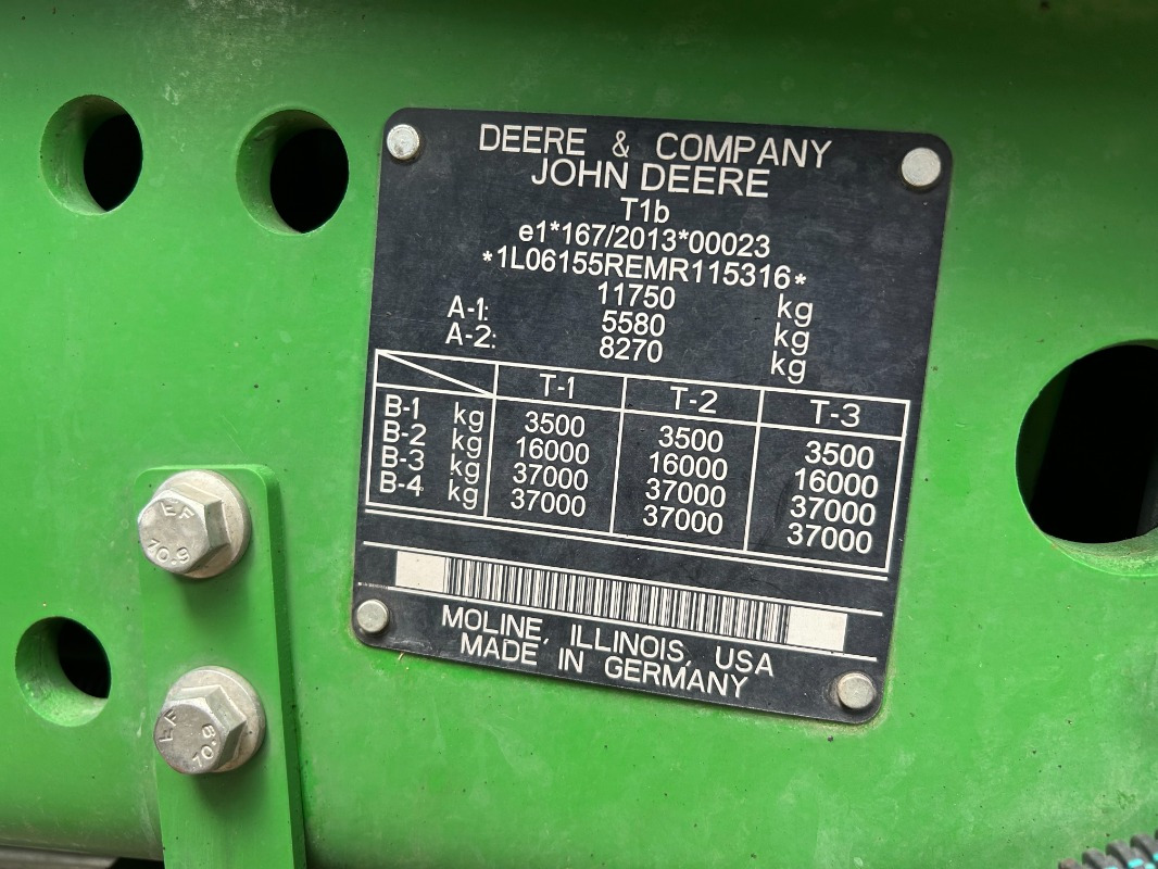 John Deere 6155R - Трактор: фото 4 John Deere 6155R - Трактор: фото 4
