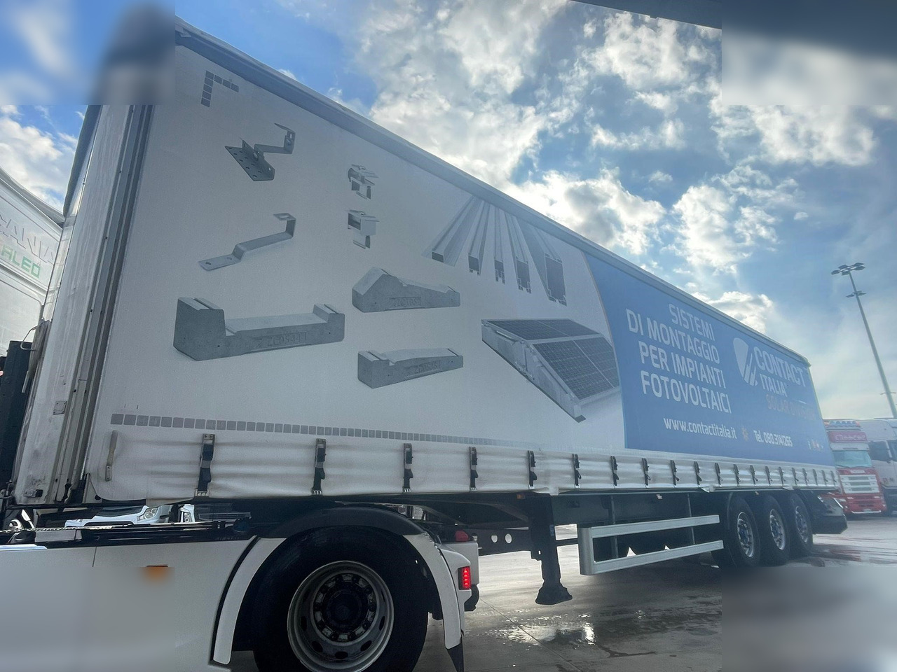 MERKER  - Тентованный полуприцеп: фото 4 MERKER  - Тентованный полуприцеп: фото 4