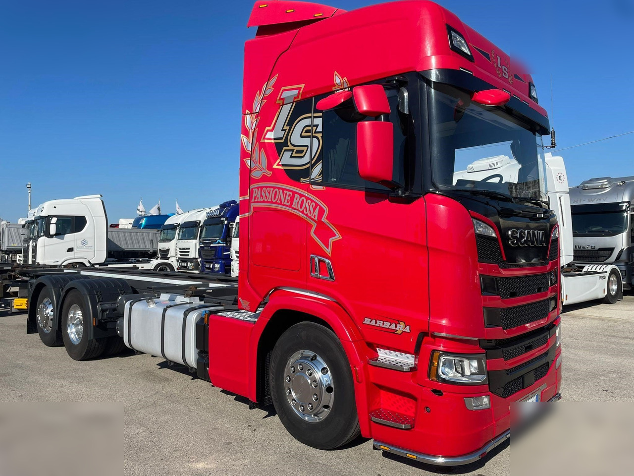 SCANIA R450 - Грузовик-контейнеровоз/ Сменный кузов: фото 1 SCANIA R450 - Грузовик-контейнеровоз/ Сменный кузов: фото 1