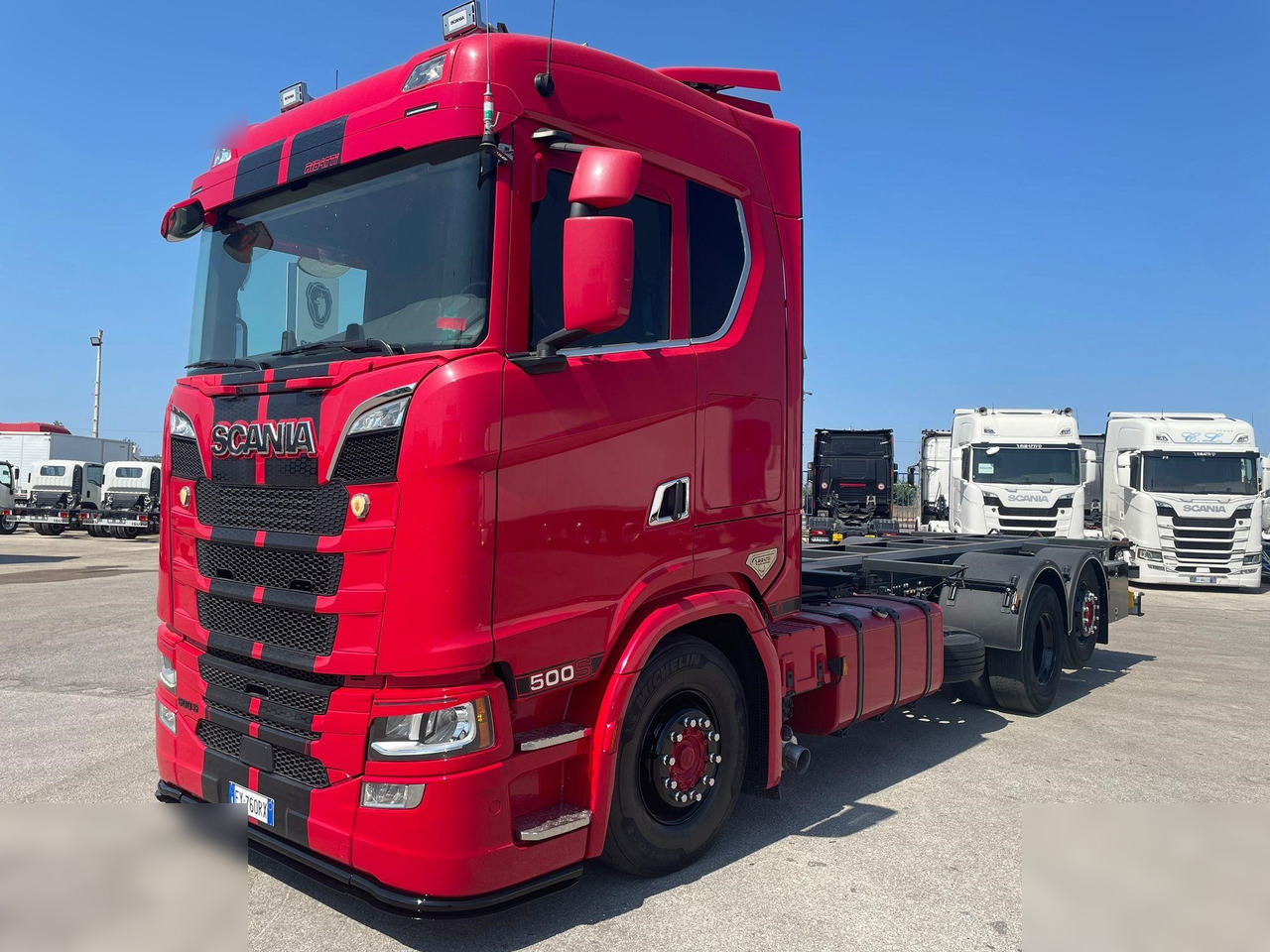 SCANIA S500 - Грузовик-контейнеровоз/ Сменный кузов: фото 2 SCANIA S500 - Грузовик-контейнеровоз/ Сменный кузов: фото 2