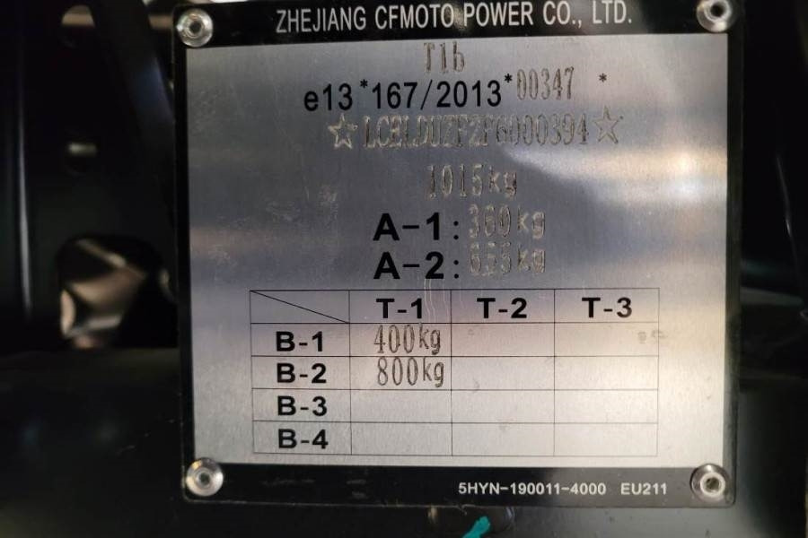 Квадроцикл CFMoto UFORCE600 Valid Inspection, *Guarantee! Dutch Regi: фото 6
