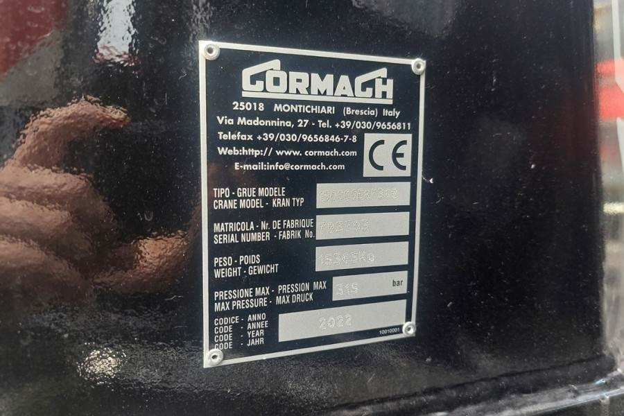 Вседорожный кран Cormach R540 B10x4 Valid inspection, *Guarantee! 10x4x6 Dr: фото 7