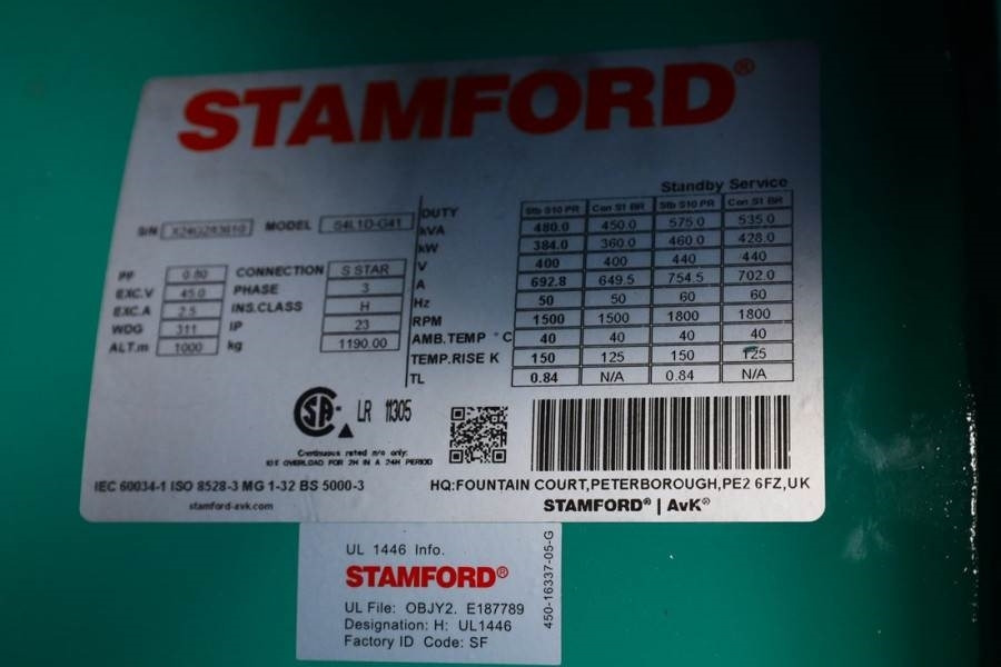 Электрогенератор Cummins C450D5Q Declaration of Conformity, Diesel, 450kVA,: фото 13 Электрогенератор Cummins C450D5Q Declaration of Conformity, Diesel, 450kVA,: фото 13