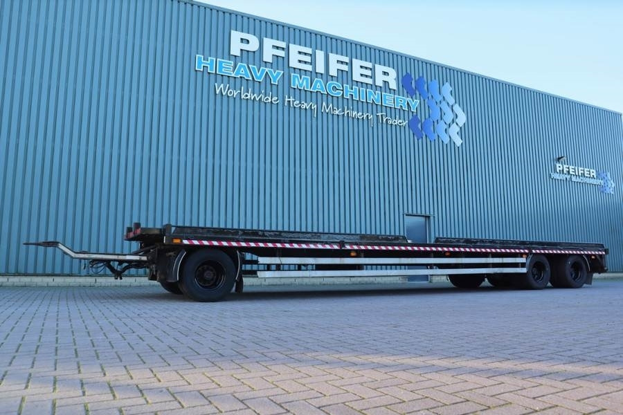 GS Meppel AC-2800L Dutch Registration, 3 Axles, 20t L - Полуприцеп бортовой/ Платформа: фото 1 GS Meppel AC-2800L Dutch Registration, 3 Axles, 20t L - Полуприцеп бортовой/ Платформа: фото 1