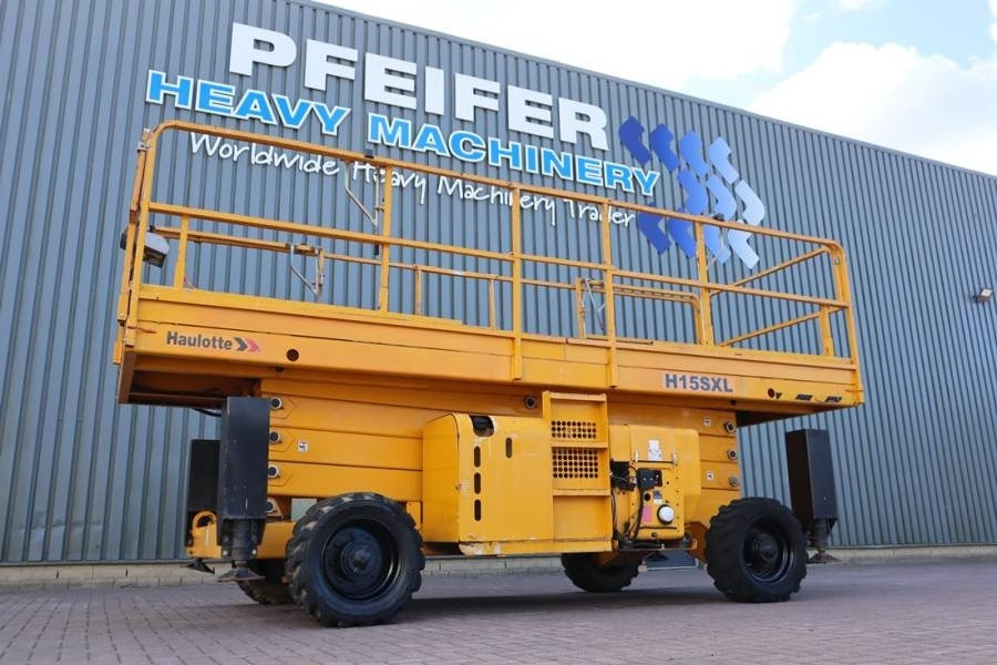 Haulotte H15SXL Diesel, 4x4 Drive, 15m Working Height, 500k - Ножничный подъемник: фото 1 Haulotte H15SXL Diesel, 4x4 Drive, 15m Working Height, 500k - Ножничный подъемник: фото 1