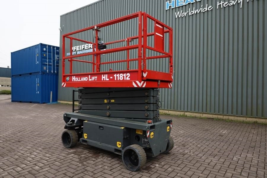 Ножничный подъемник Holland Lift Ecostar HL-11812 Electric, 14m Working Height, 300: фото 8