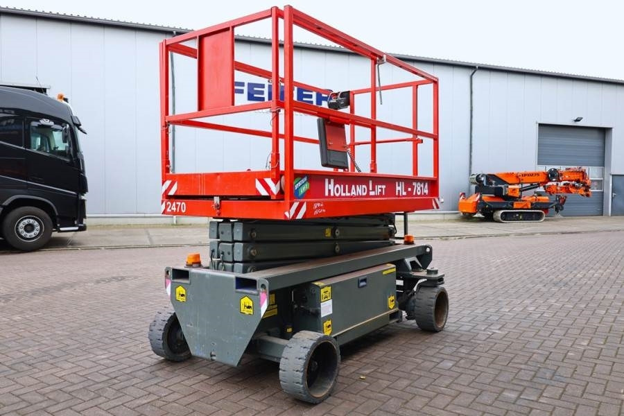 Holland Lift Ecostar HL-7814 Electric, 10m Working Height, 450k - Ножничный подъемник: фото 2 Holland Lift Ecostar HL-7814 Electric, 10m Working Height, 450k - Ножничный подъемник: фото 2