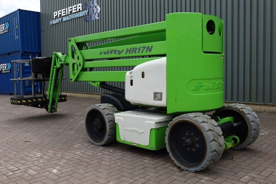 Коленчатый подъемник Niftylift HR17N Hybrid MK3 Hybrid Battery & Diesel, 17m Work: фото 8