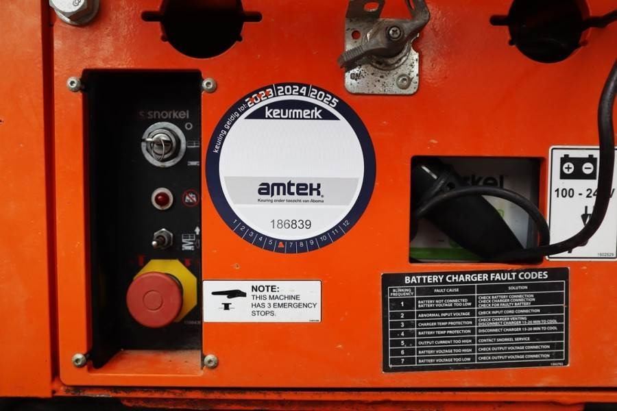 Ножничный подъемник Snorkel S3219E Valid Inspection, *Guarantee! ,Electric, 8m: фото 10