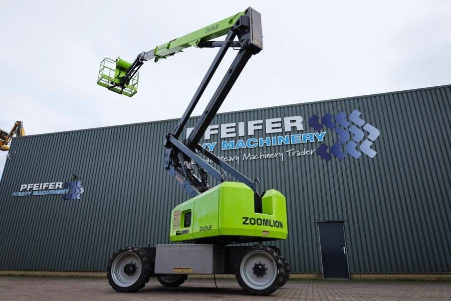 Zoomlion ZA20JE Fully Electric Lithium-Powered, 4x4 Rough T - Коленчатый подъемник: фото 3 Zoomlion ZA20JE Fully Electric Lithium-Powered, 4x4 Rough T - Коленчатый подъемник: фото 3