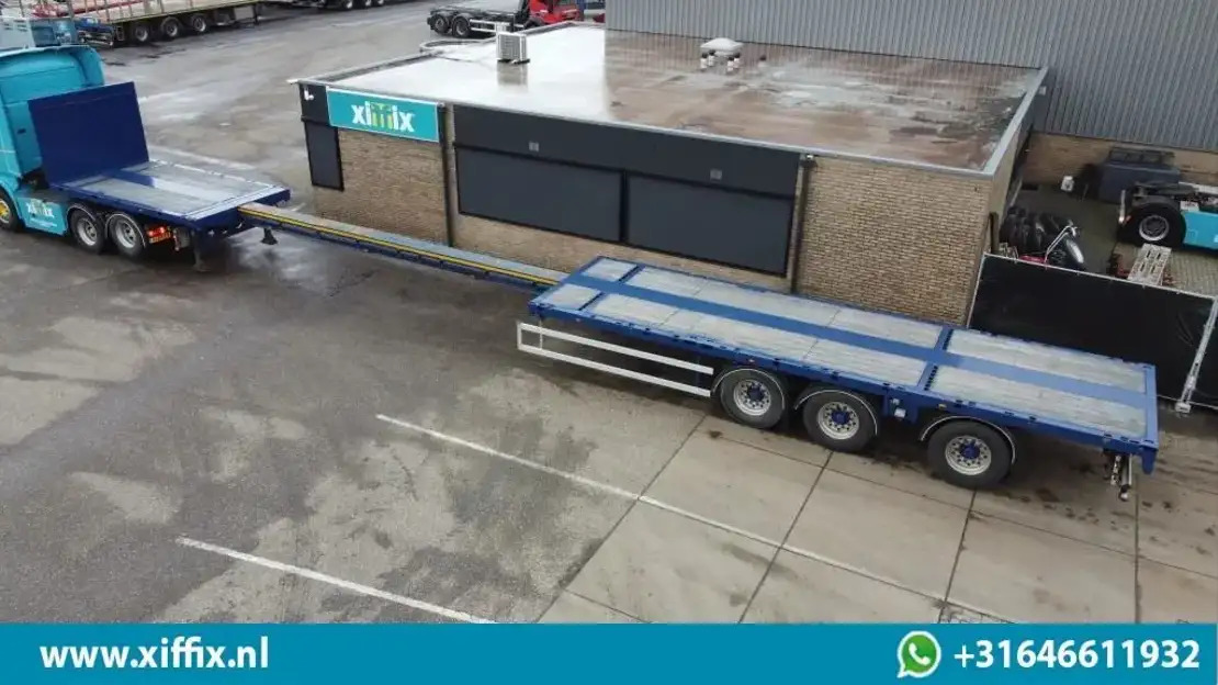 Doll 3-ass. Vlakke uitschuifbare oplegger / Naloop gestuurd / 14090 - Полуприцеп бортовой/ Платформа: фото 1 Doll 3-ass. Vlakke uitschuifbare oplegger / Naloop gestuurd / 14090 - Полуприцеп бортовой/ Платформа: фото 1