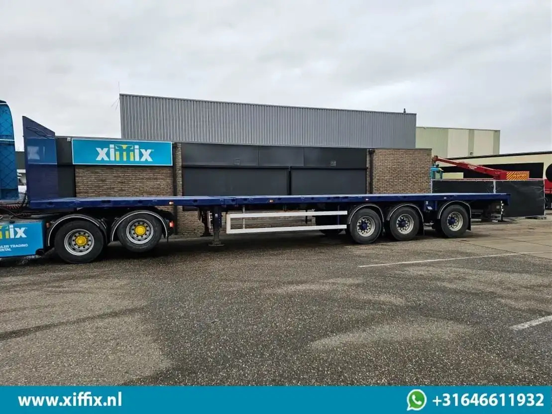 Doll 3-ass. Vlakke uitschuifbare oplegger / Naloop gestuurd / 14090 - Полуприцеп бортовой/ Платформа: фото 4 Doll 3-ass. Vlakke uitschuifbare oplegger / Naloop gestuurd / 14090 - Полуприцеп бортовой/ Платформа: фото 4