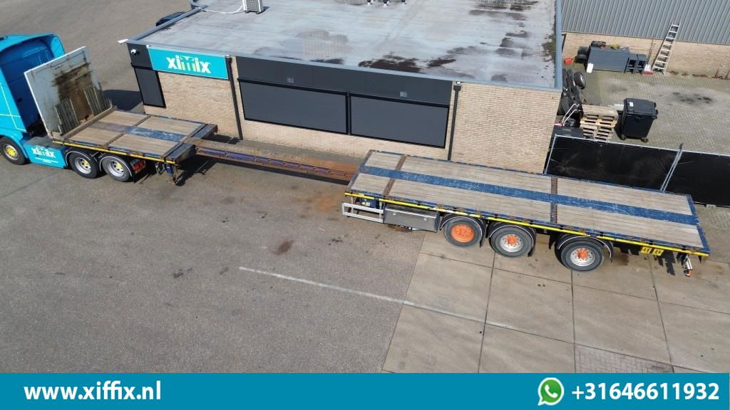 Doll 3-ass. Vlakke uitschuifbare oplegger / Naloop gestuurd - Полуприцеп бортовой/ Платформа: фото 2 Doll 3-ass. Vlakke uitschuifbare oplegger / Naloop gestuurd - Полуприцеп бортовой/ Платформа: фото 2