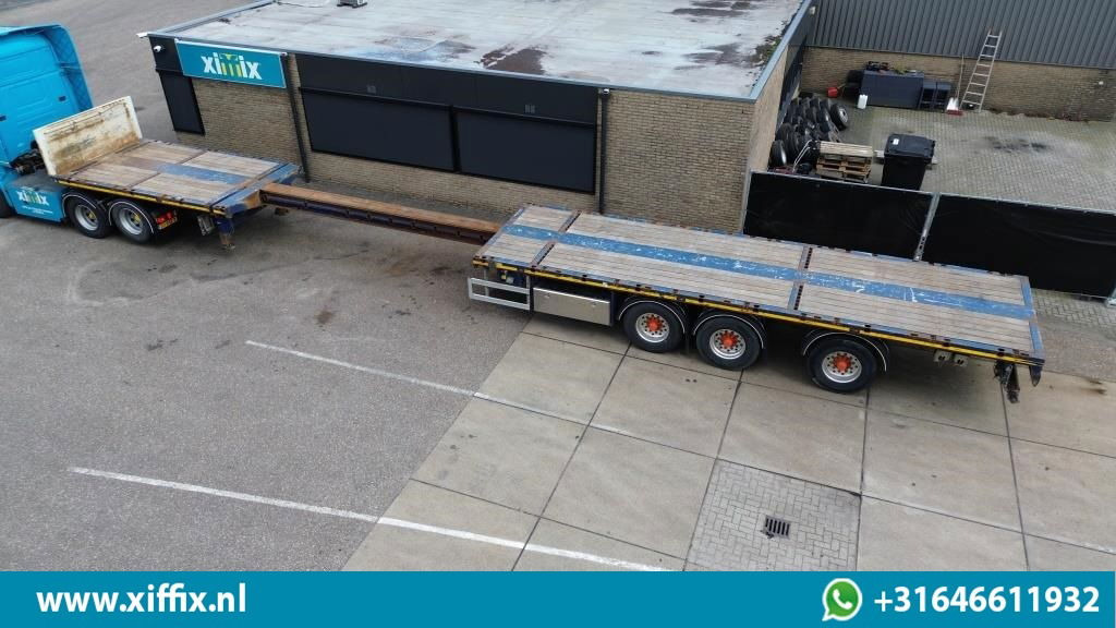 Doll 3-ass. Vlakke uitschuifbare oplegger / Naloop gestuurd - Полуприцеп бортовой/ Платформа: фото 2 Doll 3-ass. Vlakke uitschuifbare oplegger / Naloop gestuurd - Полуприцеп бортовой/ Платформа: фото 2