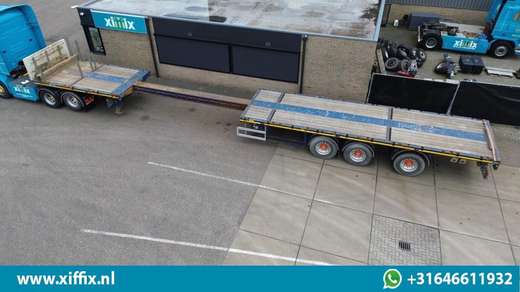 Doll 3-ass. Vlakke uitschuifbare oplegger / Naloop gestuurd - Полуприцеп бортовой/ Платформа: фото 2 Doll 3-ass. Vlakke uitschuifbare oplegger / Naloop gestuurd - Полуприцеп бортовой/ Платформа: фото 2