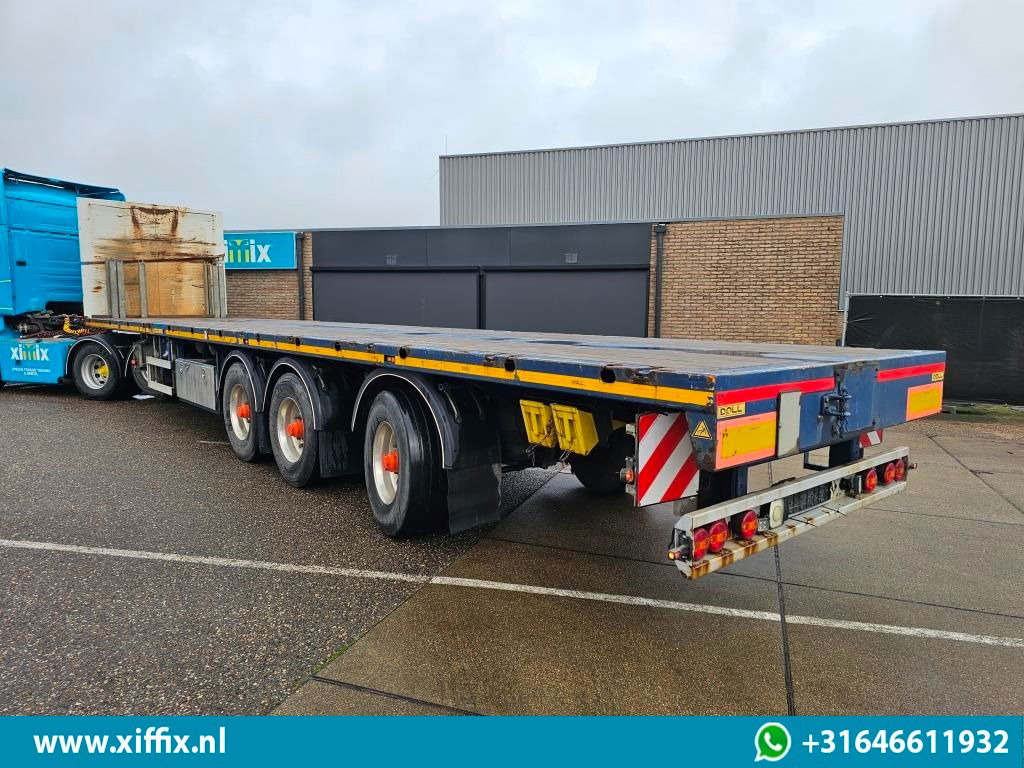 Doll 3-ass. Vlakke uitschuifbare oplegger / Naloop gestuurd - Полуприцеп бортовой/ Платформа: фото 4 Doll 3-ass. Vlakke uitschuifbare oplegger / Naloop gestuurd - Полуприцеп бортовой/ Платформа: фото 4