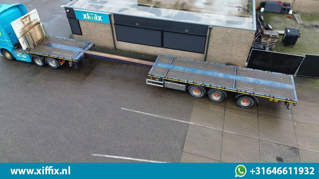 Doll 3-ass. Vlakke uitschuifbare oplegger / Naloop gestuurd - Полуприцеп бортовой/ Платформа: фото 2 Doll 3-ass. Vlakke uitschuifbare oplegger / Naloop gestuurd - Полуприцеп бортовой/ Платформа: фото 2