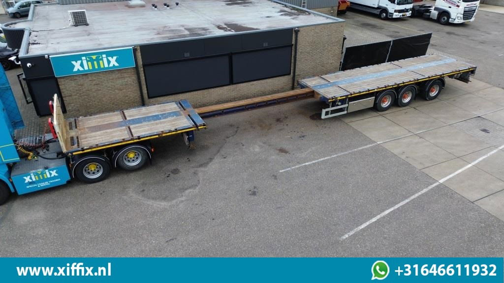 Doll 3-ass. Vlakke uitschuifbare oplegger / Naloop gestuurd - Полуприцеп бортовой/ Платформа: фото 1 Doll 3-ass. Vlakke uitschuifbare oplegger / Naloop gestuurd - Полуприцеп бортовой/ Платформа: фото 1