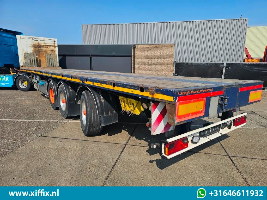 Doll 3-ass. Vlakke uitschuifbare oplegger / Naloop gestuurd - Полуприцеп бортовой/ Платформа: фото 4 Doll 3-ass. Vlakke uitschuifbare oplegger / Naloop gestuurd - Полуприцеп бортовой/ Платформа: фото 4