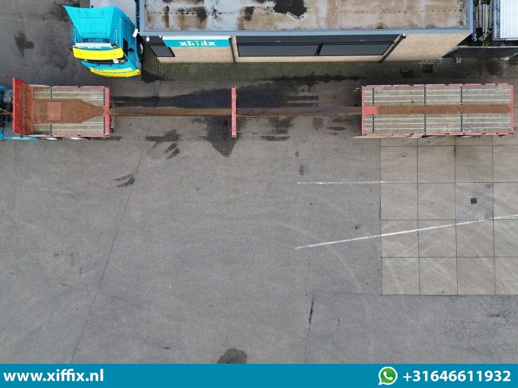 Faymonville 2-ass. Vlakke dubbel 2x uitschuifbare oplegger / 2x gestuurd - Полуприцеп бортовой/ Платформа: фото 3 Faymonville 2-ass. Vlakke dubbel 2x uitschuifbare oplegger / 2x gestuurd - Полуприцеп бортовой/ Платформа: фото 3