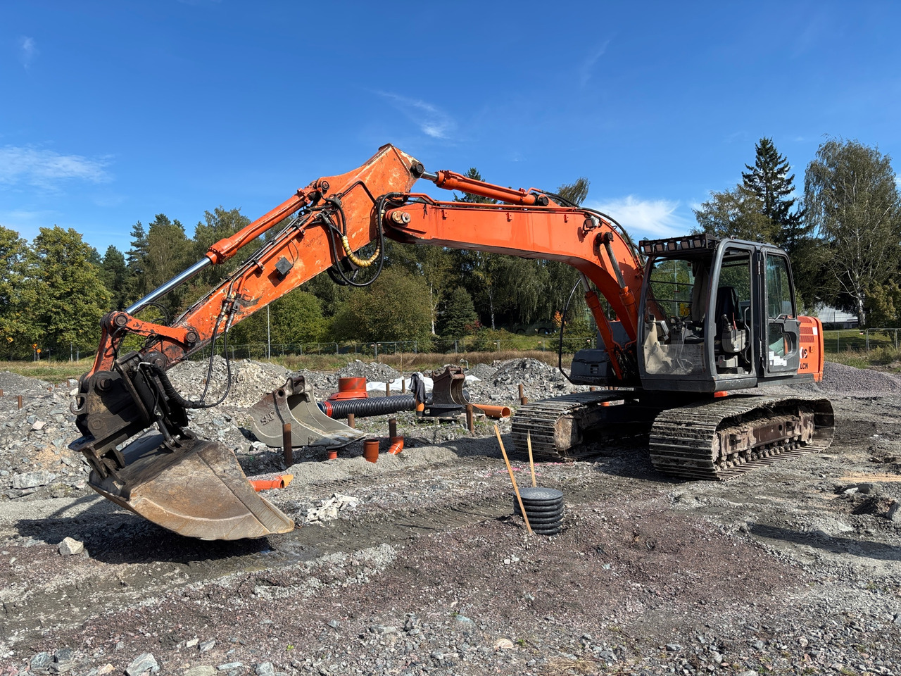 Hitachi ZX130LCN-3 - Экскаватор: фото 1 Hitachi ZX130LCN-3 - Экскаватор: фото 1