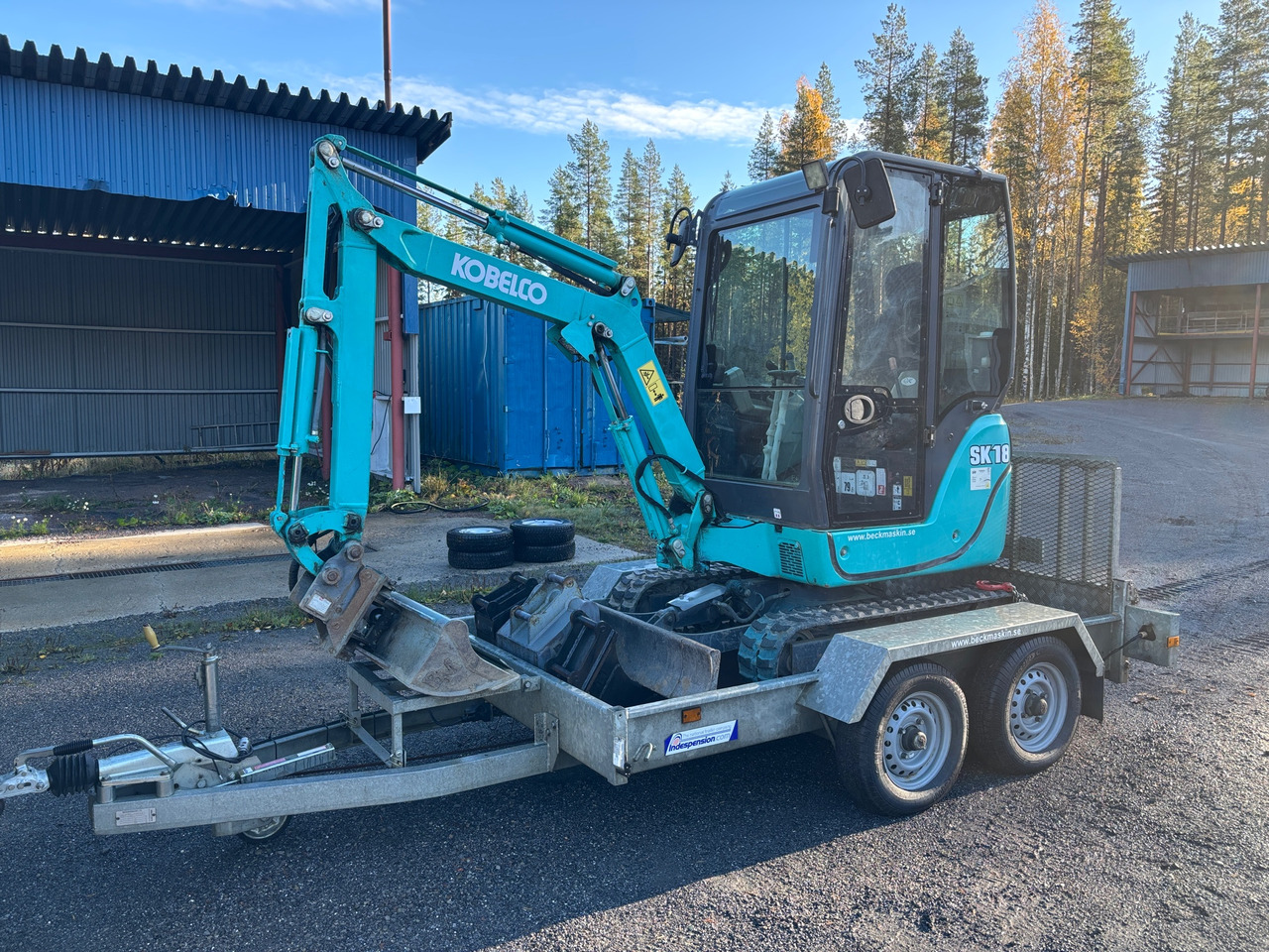 Kobelco SK18 - Экскаватор: фото 1 Kobelco SK18 - Экскаватор: фото 1