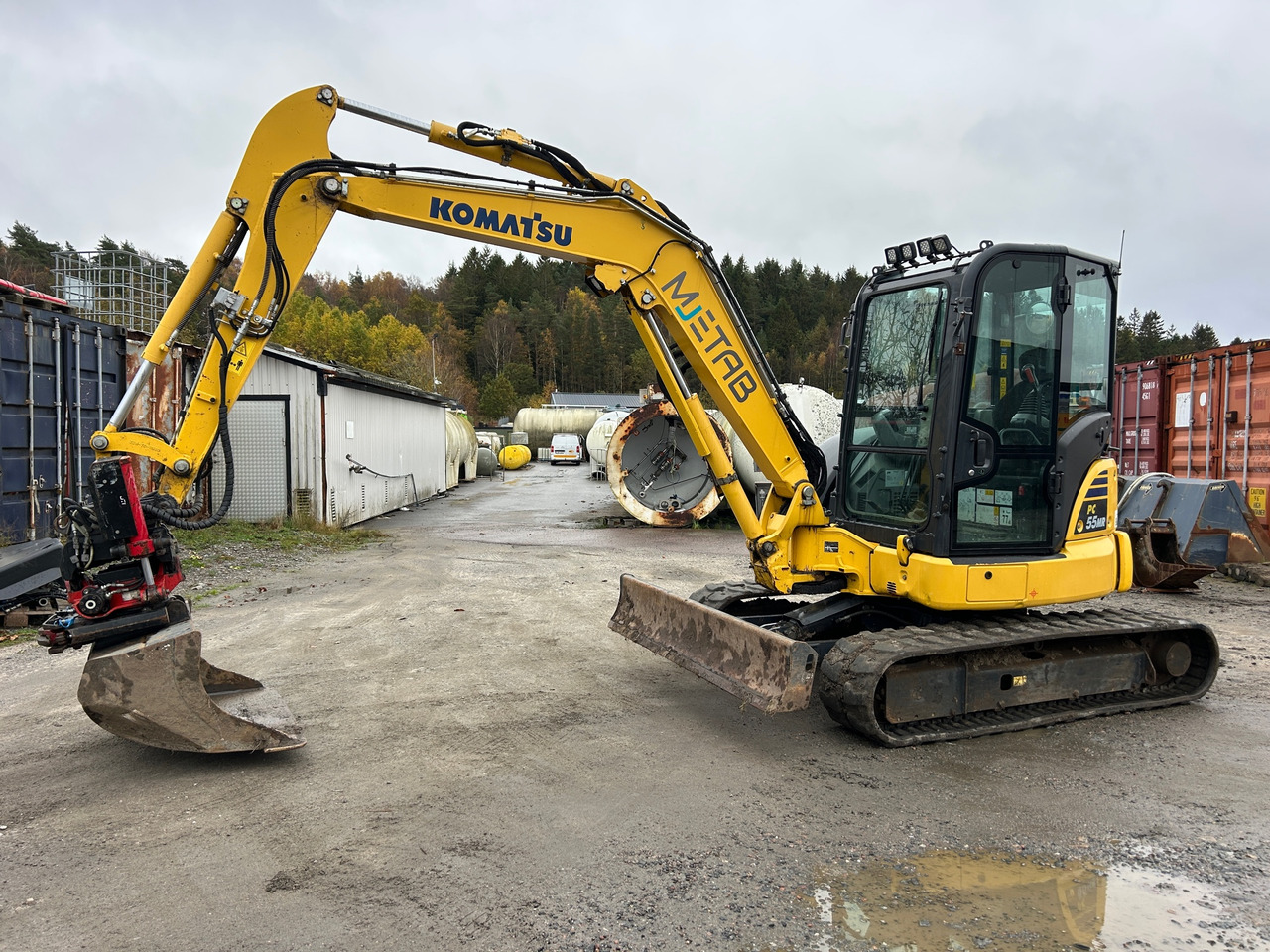Komatsu PC55MR - Экскаватор: фото 1 Komatsu PC55MR - Экскаватор: фото 1