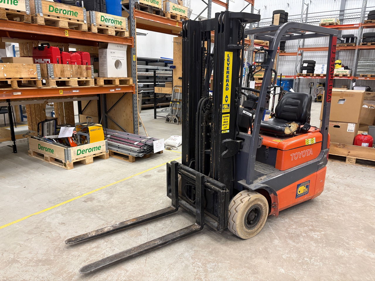 Toyota FBESF15 - Погрузочно-разгрузочная техника: фото 1 Toyota FBESF15 - Погрузочно-разгрузочная техника: фото 1