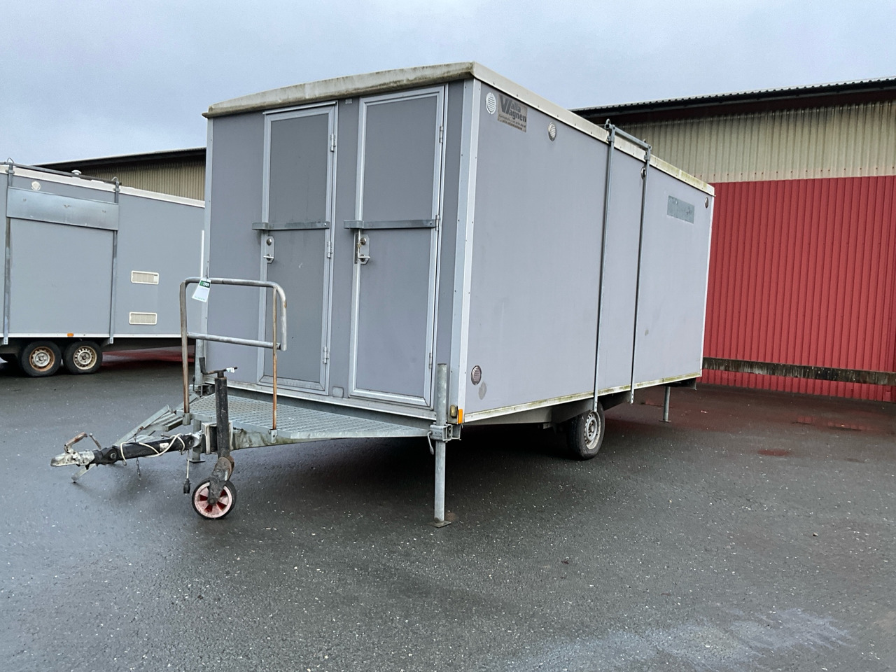 Vallavagnen DTPV 4 - Жилой контейнер, Прицеп: фото 1 Vallavagnen DTPV 4 - Жилой контейнер, Прицеп: фото 1