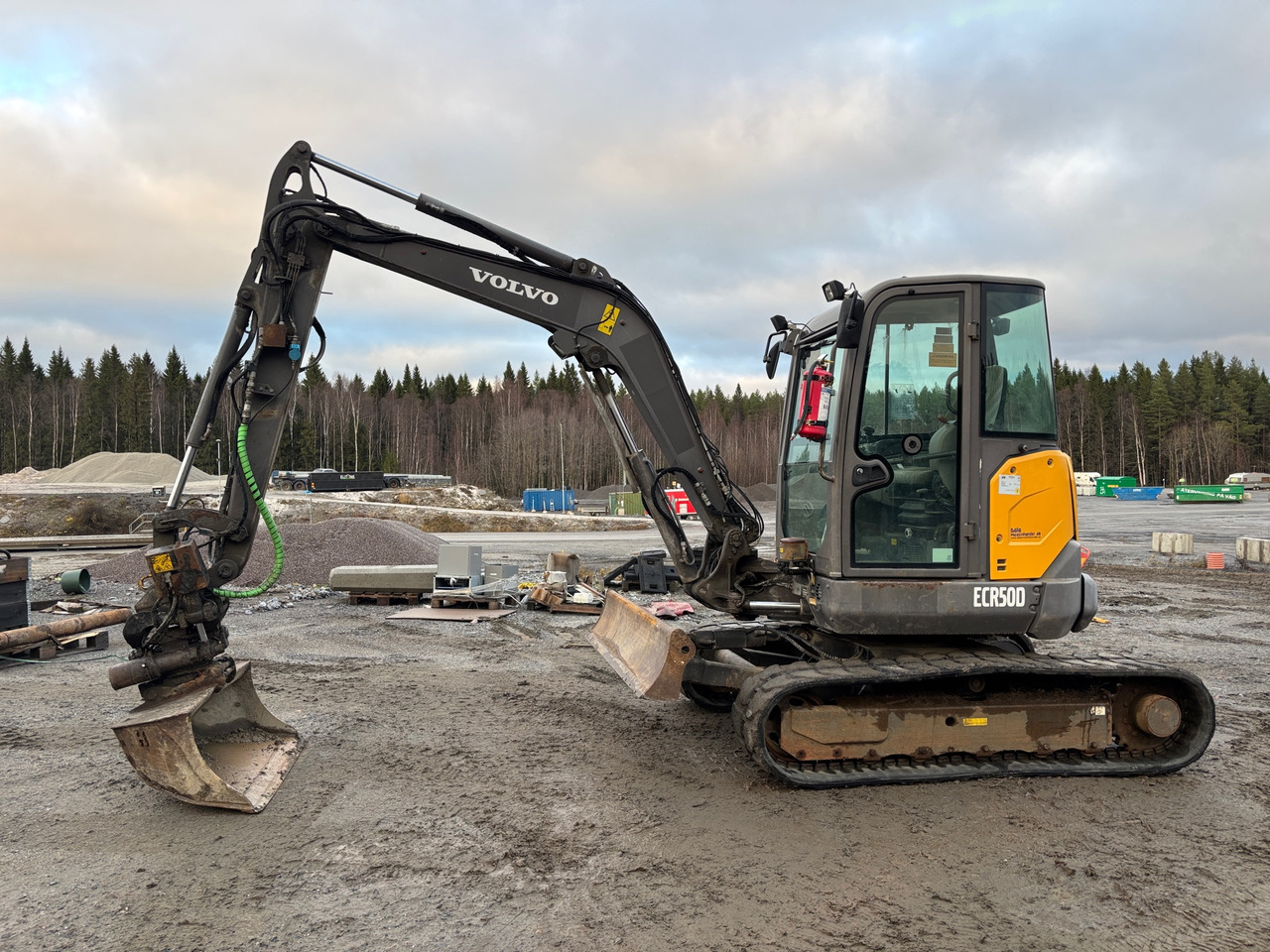 Volvo ECR50D - Экскаватор: фото 1 Volvo ECR50D - Экскаватор: фото 1