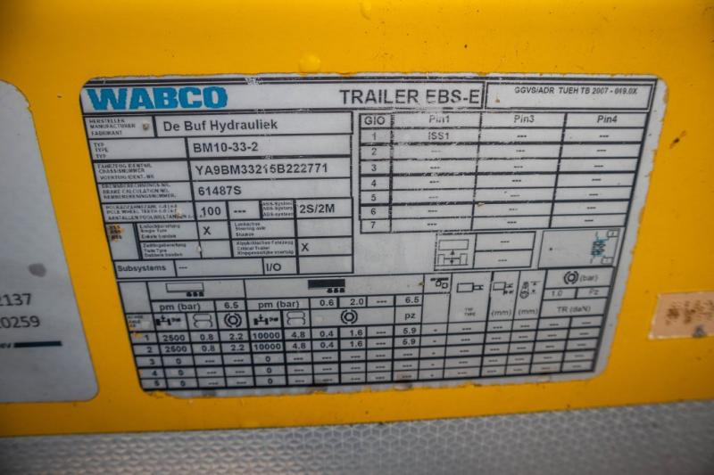 DE BUF BETON MIXER/MALAXEUR/MISCHER10M3 - Полуприцеп бетоносмеситель: фото 5 DE BUF BETON MIXER/MALAXEUR/MISCHER10M3 - Полуприцеп бетоносмеситель: фото 5