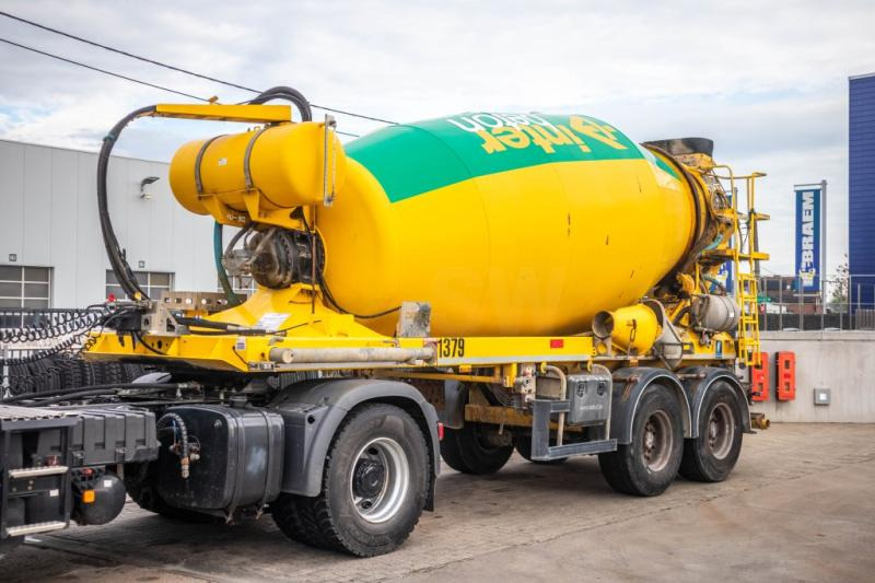 DE BUF BETON MIXER/MALAXEUR/MISCHER10M3 - Полуприцеп бетоносмеситель: фото 1 DE BUF BETON MIXER/MALAXEUR/MISCHER10M3 - Полуприцеп бетоносмеситель: фото 1