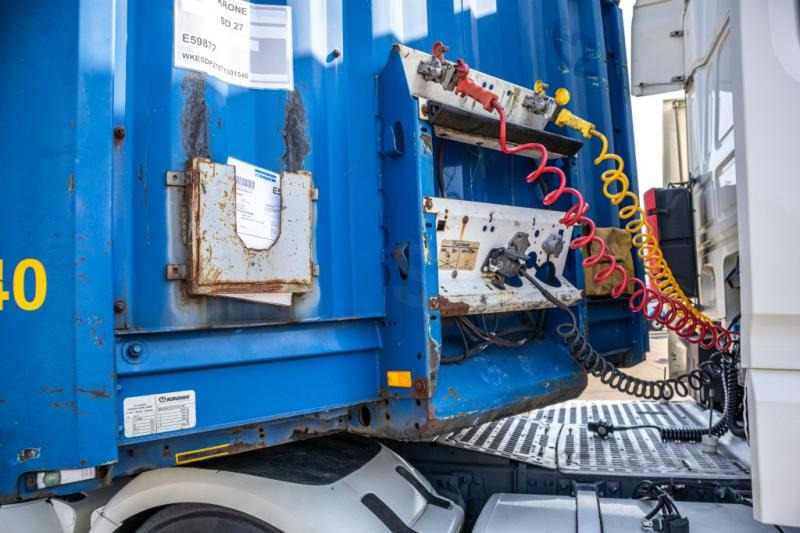 Krone SD27-PLATEAU- 39000 KG MTM - Полуприцеп бортовой/ Платформа: фото 5 Krone SD27-PLATEAU- 39000 KG MTM - Полуприцеп бортовой/ Платформа: фото 5