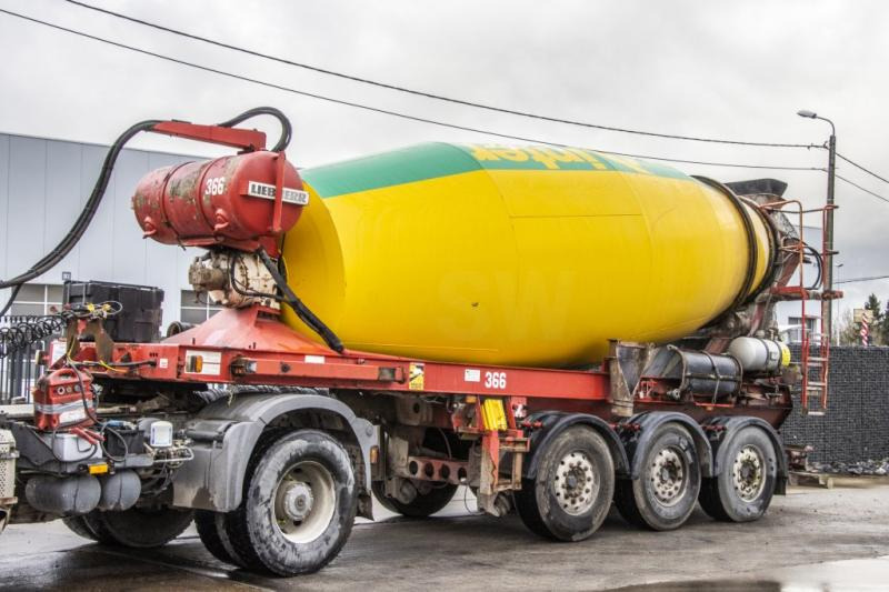 Liebherr LIEBHERR BETON MIXER/MALAXEUR/MISCHER-12M³ - Полуприцеп бетоносмеситель: фото 1 Liebherr LIEBHERR BETON MIXER/MALAXEUR/MISCHER-12M³ - Полуприцеп бетоносмеситель: фото 1