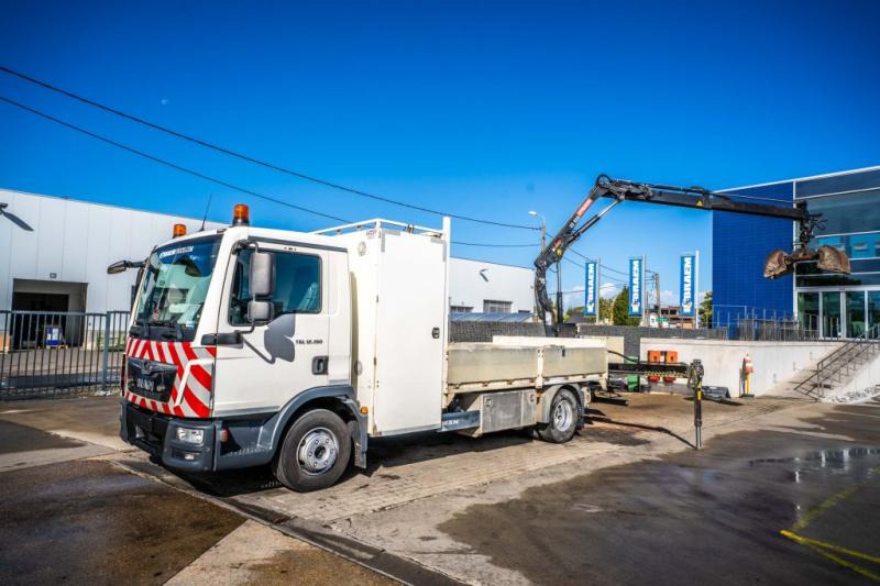 MAN TGL 12.190 BL + HIAB 055 D-1 HIDUO - Грузовик бортовой/ Платформа, Автоманипулятор: фото 1 MAN TGL 12.190 BL + HIAB 055 D-1 HIDUO - Грузовик бортовой/ Платформа, Автоманипулятор: фото 1