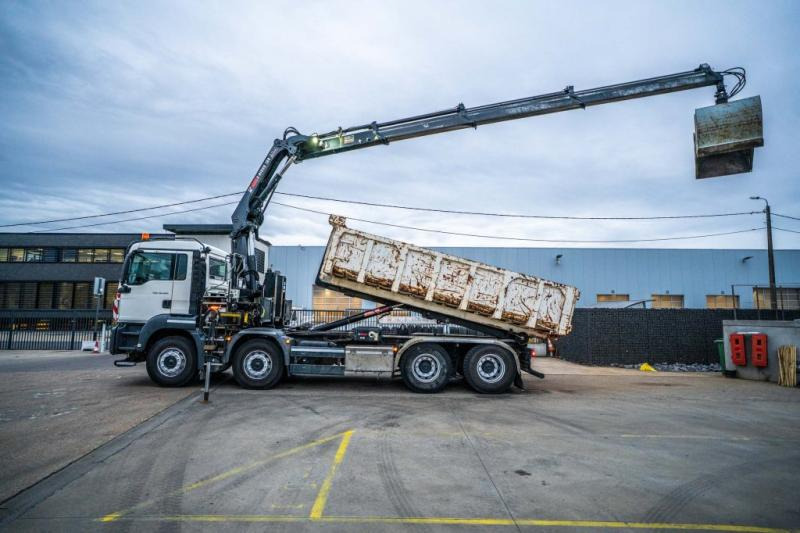 Крюковой мультилифт, Автоманипулятор MAN TGS 32.420 BL + HIAB X-HIDUO 188/3x: фото 6 Крюковой мультилифт, Автоманипулятор MAN TGS 32.420 BL + HIAB X-HIDUO 188/3x: фото 6