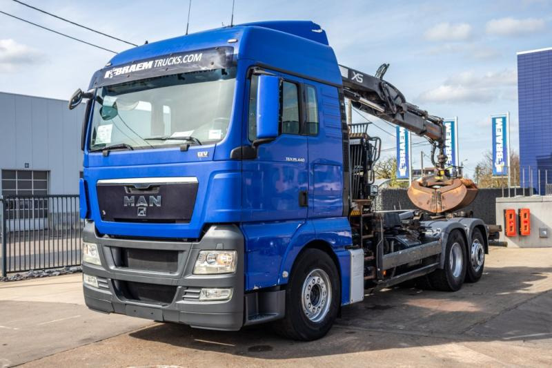 MAN TGX 25.440 LL - HIAB 122 PRO - Крюковой мультилифт, Автоманипулятор: фото 1 MAN TGX 25.440 LL - HIAB 122 PRO - Крюковой мультилифт, Автоманипулятор: фото 1