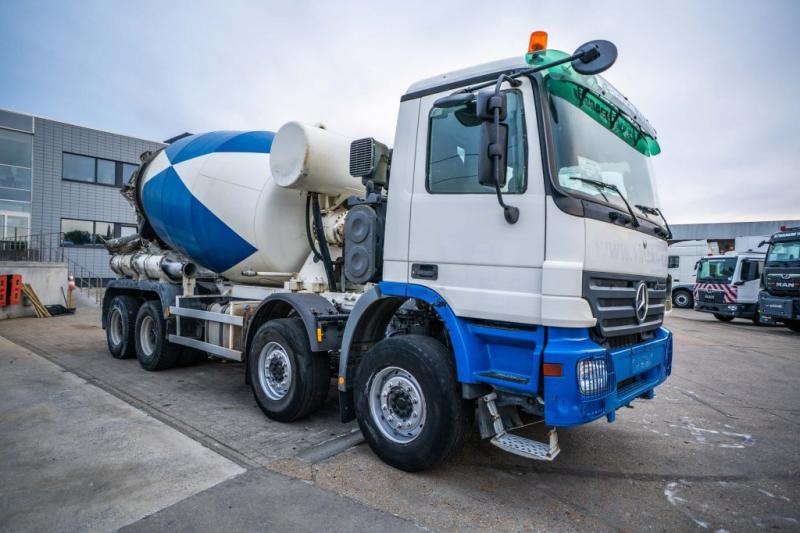 Mercedes ACTROS 4141 BB-MP2 + MIXER 9M3 - Автобетоносмеситель: фото 2 Mercedes ACTROS 4141 BB-MP2 + MIXER 9M3 - Автобетоносмеситель: фото 2