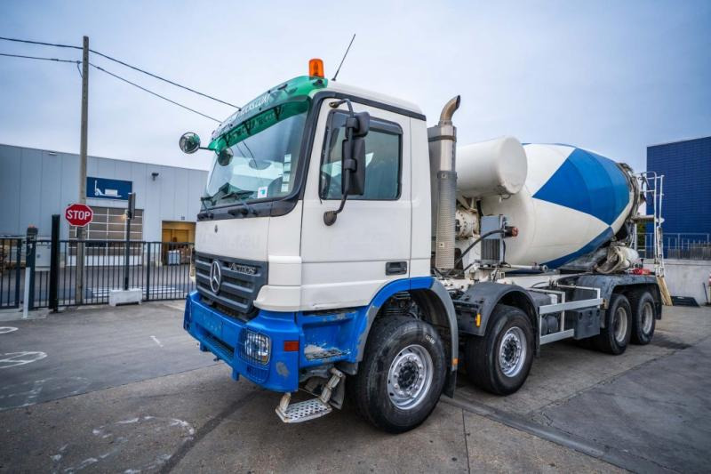 Mercedes ACTROS 4141 BB-MP2 + MIXER 9M3 - Автобетоносмеситель: фото 1 Mercedes ACTROS 4141 BB-MP2 + MIXER 9M3 - Автобетоносмеситель: фото 1